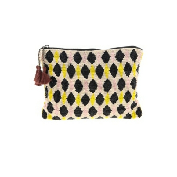 Anthropologie Jasper & Jeera Beaded Clutch - Picture 7 of 7